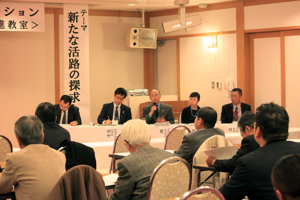 長崎水産・ウインタースクールでの講演